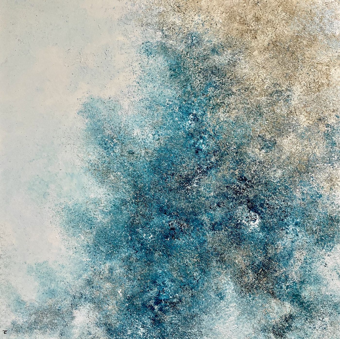Obra «Mar y tierra» de Tania Ciffer